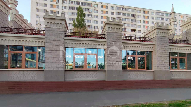 Тонировка витрин пленкой на Московской ярмарке, Пришвина ул.