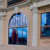 Зеркальная солнцезащитная пленка glass silver 50