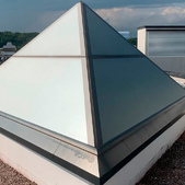 Зеркальная солнцезащитная пленка glass silver 50