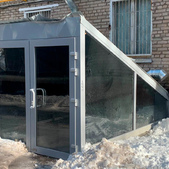 Зеркальная солнцезащитная пленка glass silver 50