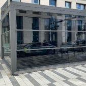 Зеркальная солнцезащитная пленка glass silver 50