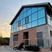 Зеркальная солнцезащитная пленка glass silver 50