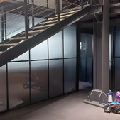 Зеркальная солнцезащитная пленка glass silver 50