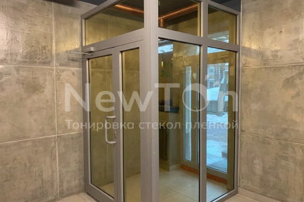 Зеркальная солнцезащитная пленка glass bronze-silver 10